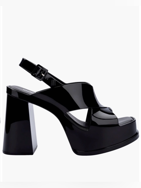 Melissa Shoes - NWT Melissa Dance Slingback Platform Sandal in Black